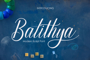 Balithya: Elevating Editorial Design with Elegant Script Typography