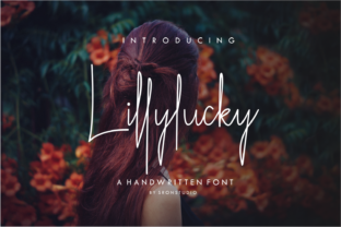 Elegant Editorial Design with the Lillylucky Handwritten Font