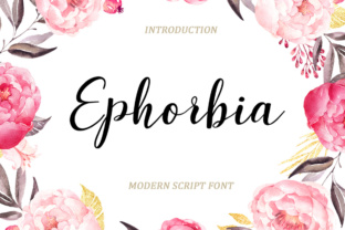 Ephorbia Font: Adding Warmth to Small Business Branding