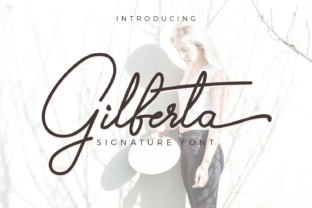 Gilberta Font: Sleek Script for Handmade Labels
