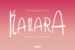 Kakara Font: A Relaxed Handwritten Display for Editorial Design