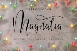 Magnalia Font Review: A Script Typeface for Campaigns