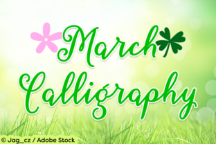 March Calligraphy Font: A Spring Campaign Review