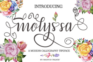 Molyssa Font: Testing a Modern Script for Brand Identity