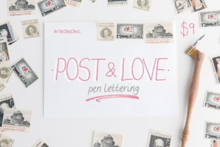 Post Love Font: Authentic Handwritten Branding for Small Business
