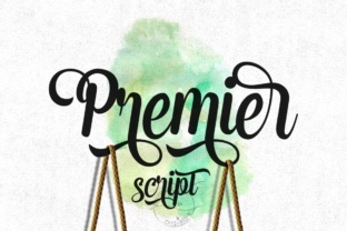 Premier Font: Elevating Editorial Design with Playful Script