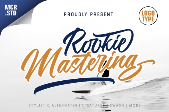 Rookie Mastering Font: Clean Script for Campaigns