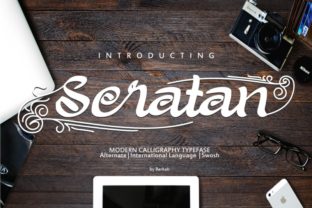 Seratan: A Funky Script Font That Elevates Editorial Design