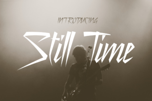 Still Time Font: Handwritten Style for Craft Projects