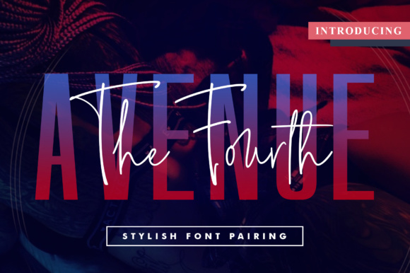 The Fourth Avenue Font Pair for Modern Branding