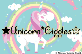 Unicorn Giggles: A Magical Script Font for Polished Branding