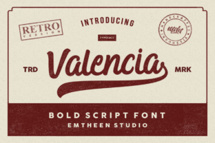 Valencia Font Review: Bold Script for Web Design