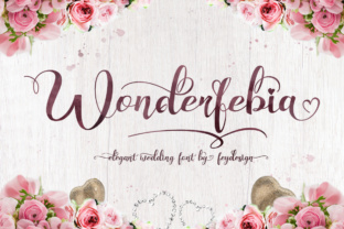 Wonderfebia: A Fresh Script Font That Elevates Small Business Branding