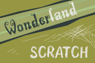 Wonderland Scratch: A Handwritten Font That Elevates Small Business Branding